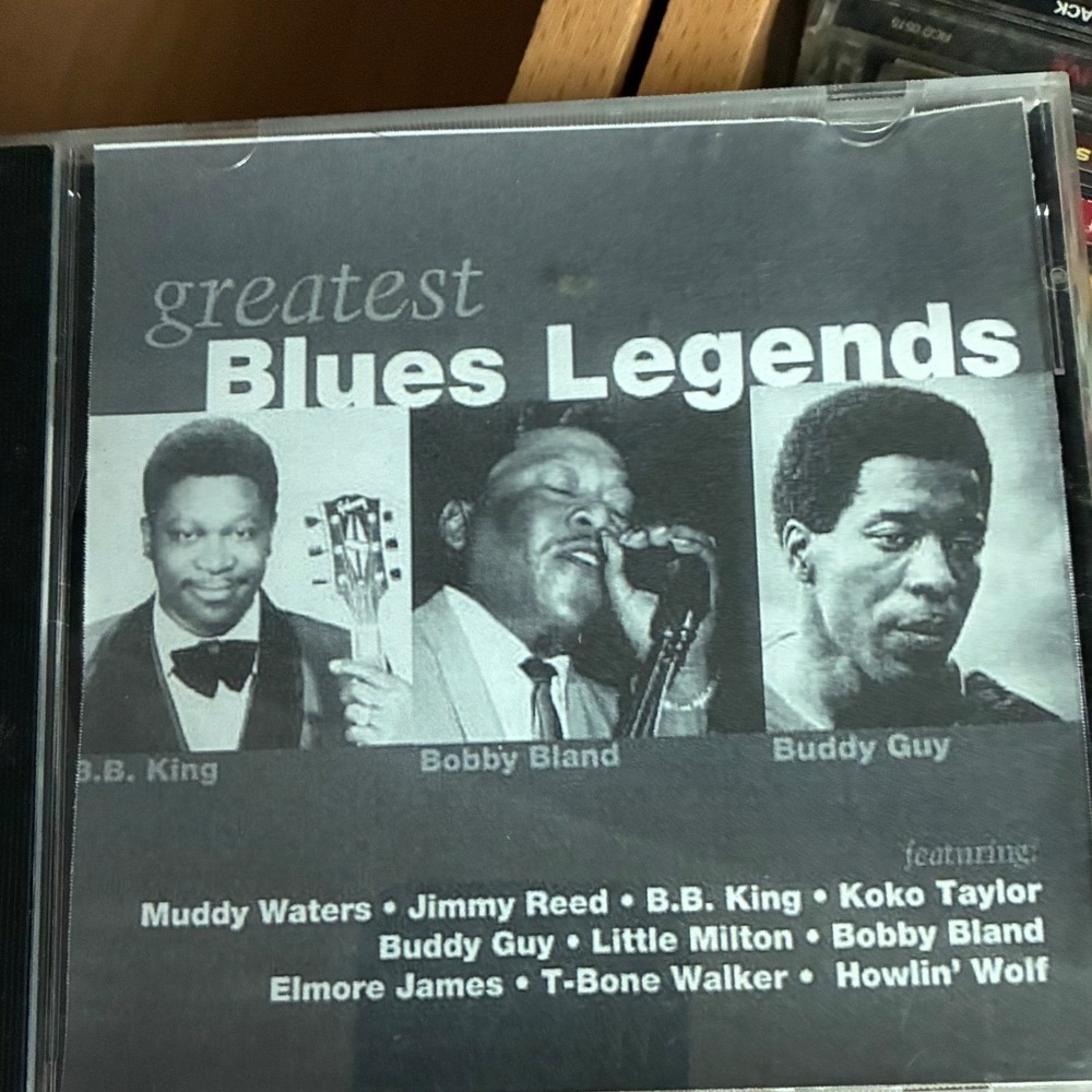Greatest Blues Legends CD MCA Records 1994 BB King Muddy Waters Buddy Guy